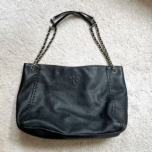 Tory Burch black leather purse